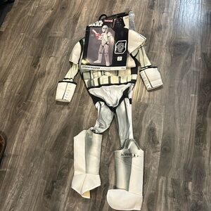 MWT Star Wars Stormtrooper Childs costume. Size Small (3-4 years old)